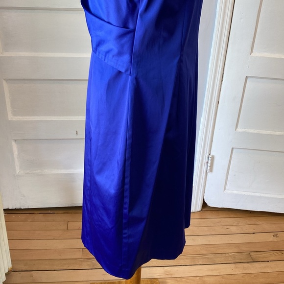 NWT Talbots Royal Blue Sleeveless Dress, Size 14 - Picture 10 of 12